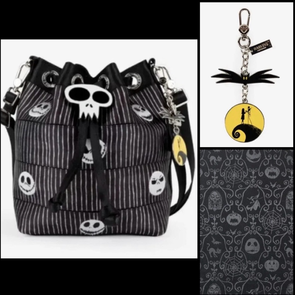 Harveys Seatbelt Jack Skellington Mini Park Hopper / NEW with tags / sealed bag